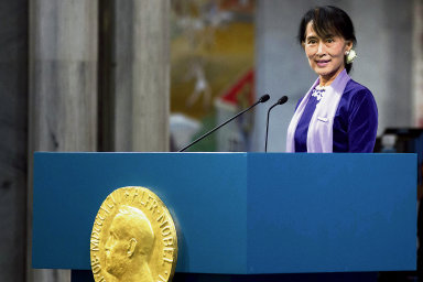 Evropský parlament vyloučil z komunity nositelů Sacharovovy ceny Su Ťij. Barmská vůdkyně toleruje masakry Rohingů