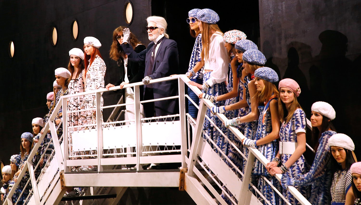 Karl Lagerfeld a jeho múzy