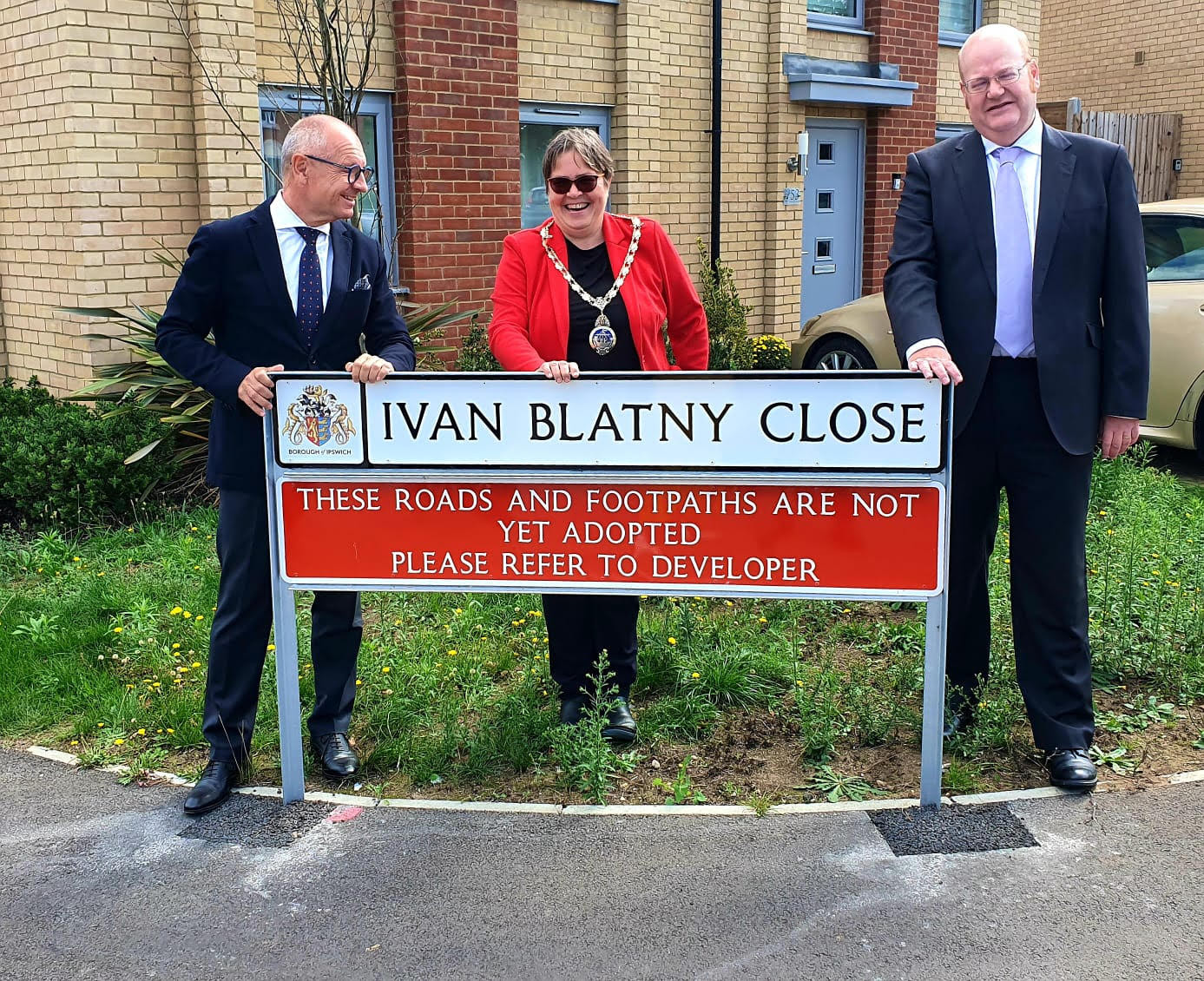 Proč pojmenoval britský Ipswich ulici po českém básníku Ivanu Blatném?