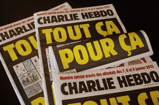 Al-Káida hrozí Charlie Hebdo útokem za opětovné otištění karikatur Mohameda