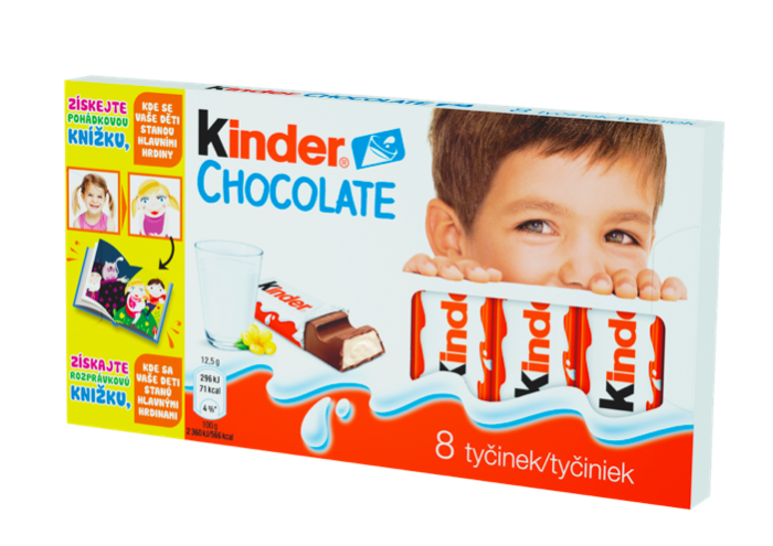 Kinder čokoláda soutěží o možnost dostat se do pohádky
