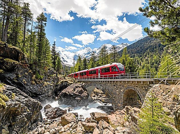 Čtyři dny se švýcarskou železnicí: zážitek, který si přejete zopakovat