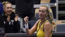 

ŽIVĚ Ostrava Open: Kvitová prošla do semifinále přes Teichmannovou. Martincová padla se Sakkariovou

