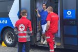 Očkovací autobus v Praze dorazil do poslední zastávky v Letňanech. Vakcínu zatím rozdal 1200 lidí