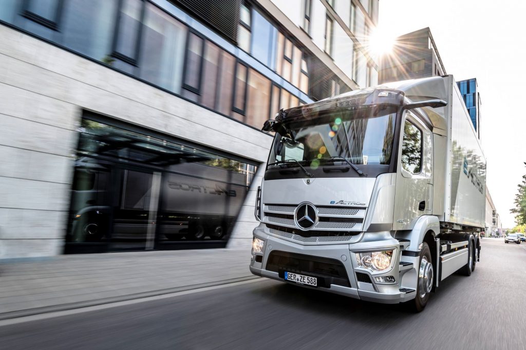 Mercedes-Benz eActros: výroba elektrických náklaďáků se rozjíždí