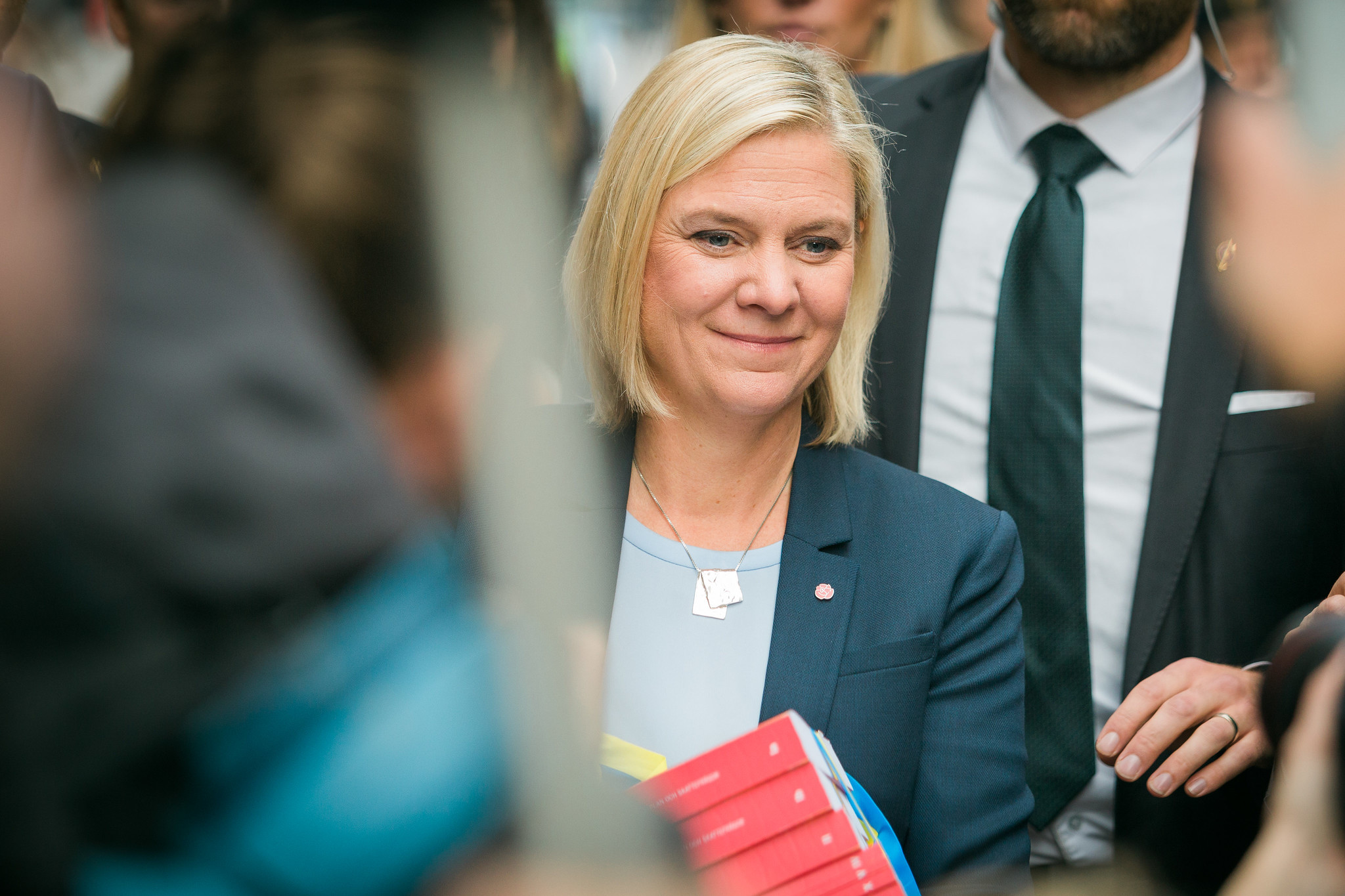 Její první vláda vydržela sedm hodin. Nová švédská premiérka dostala druhou šanci