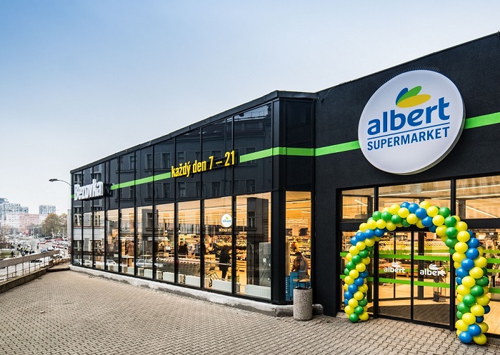 Albert loni otevřel sedm prodejen a 27 modernizoval