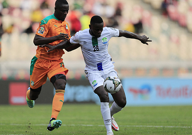 Fotbalisté Pobřeží slonoviny v nastavení ztratili výhru nad Sierrou Leone