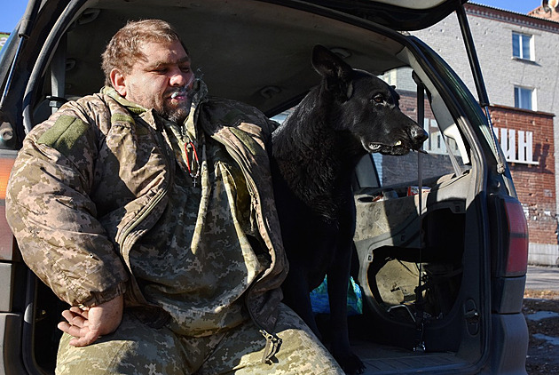 Nejlepší přítel člověka. Psi varují ukrajinské vojáky před útoky