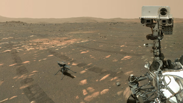 Vrtulníček na Marsu se chystá ulehnout k zimnímu spánku