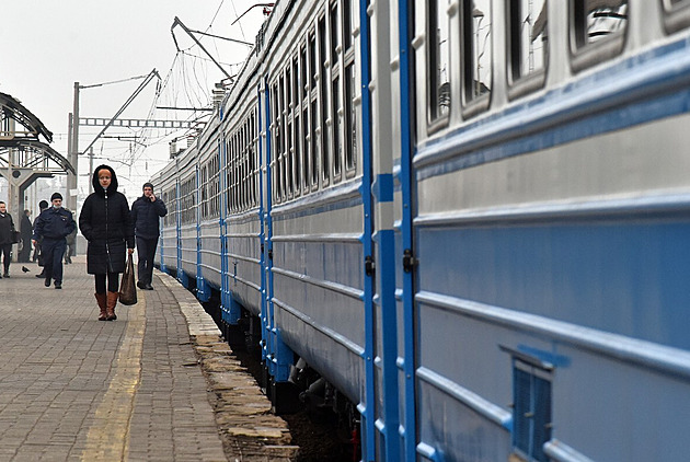 Trať z Kyjeva do Boroďanky znovu ožila. Jezdí po ní vlak zoufalství i naděje