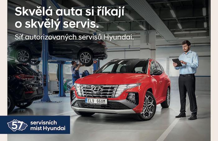 Hyundai v kampani podporuje své autorizované servisy