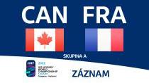 

Záznam utkání Kanada - Francie


