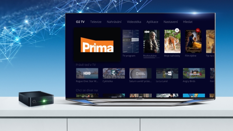 O2 TV na stanicích Primy zablokuje přetáčení reklam. Kanálům dá zároveň méně viditelné pozice