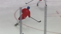 

Čeští hokejisté se připravují na semifinále s Kanadou

