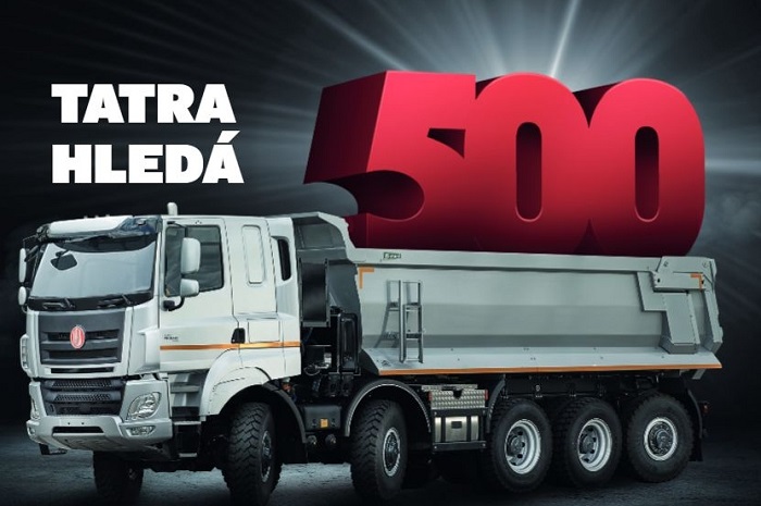 Tatra Trucks zahájila náborovou kampaň, hledá 500 lidí