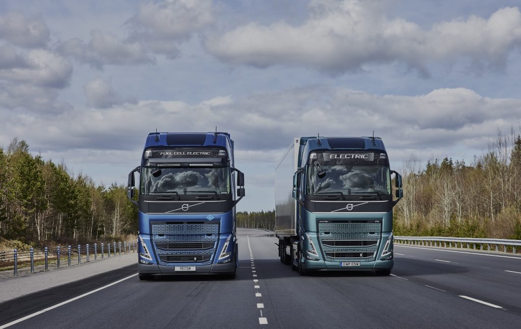 Volvo testuje vodíkový kamion s dojezdem 1000 km