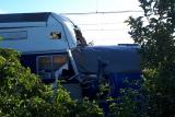 Srážka vlaků v Uničově si vyžádala dva zraněné. Provoz na trati je už obnovený