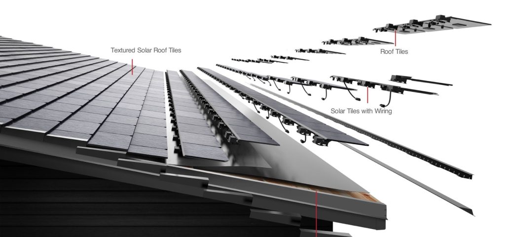 Tesla testuje nové střešní solární tašky