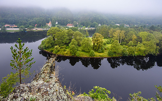 Tajemný ostrov i vzácné rostliny. Objevte krásy soutoku Vltavy a Sázavy