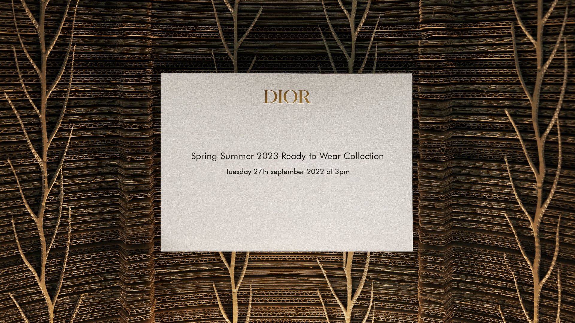 Živě z Paříže: Přehlídka Dior na sezonu jaro–léto 2023