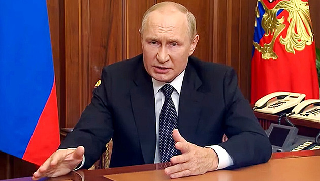 Putin v Kremlu oficiálně ohlásí anexi, mobilizace v Rusku vyvolala strach