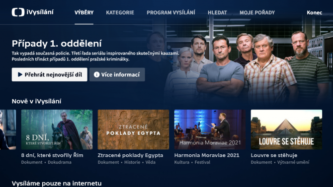 Nová aplikace iVysílání je dostupná i pro televizory se systémem Tizen