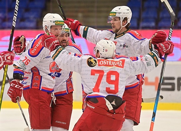 Hokejisté Poruby vedou po výhře nad Šumperkem první ligu o čtyři body