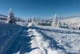 V Česku bude do pondělí hlavně na horách sněžit. Meteorologové varují, že se mohou vyskytnout i závěje