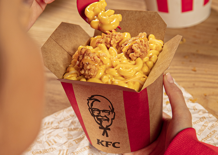 KFC uvádí novinku Mac&Cheese, makaróny se sýrem