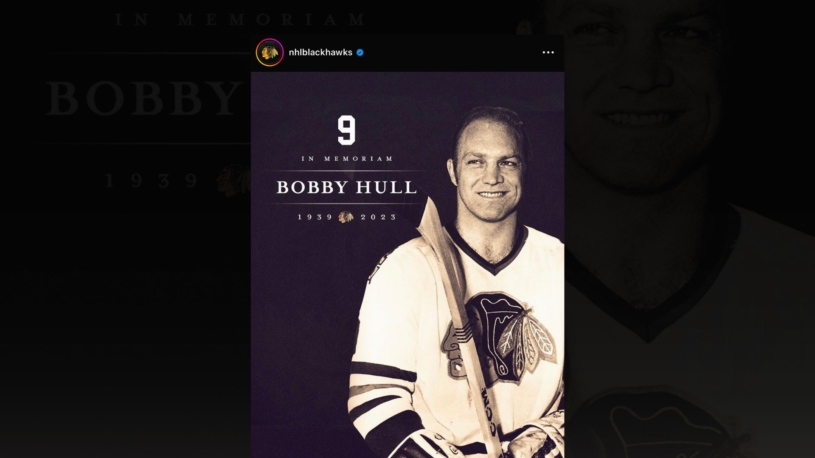 Svou ranou a rychlostí děsil celou NHL. Zemřel Bobby Hull, jeden z nejlepších hráčů historie hokeje