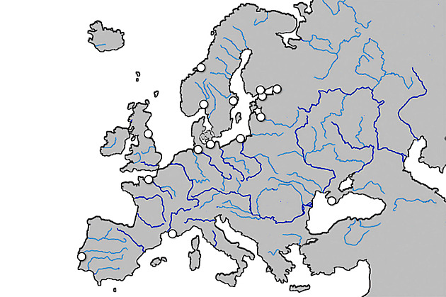 Pobavte se zeměpisem. Najdete hory, řeky nebo města na slepé mapě Evropy?