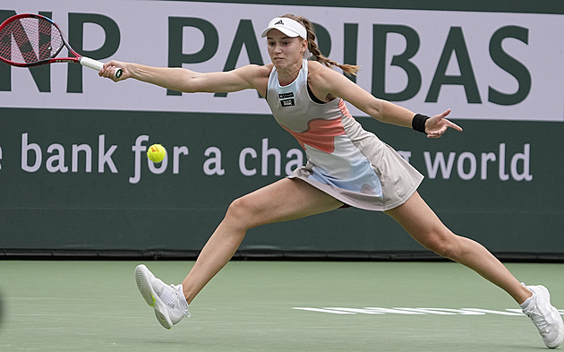Rybakinová ve finále turnaje v Indian Wells zdolala Sabalenkovou