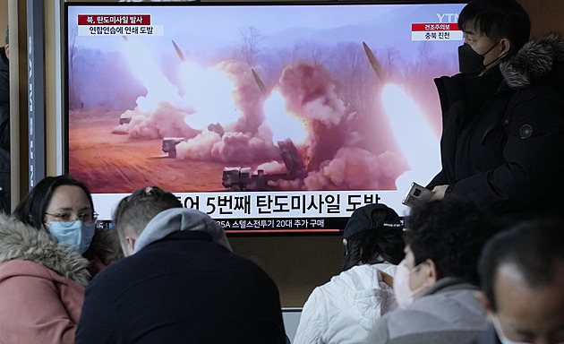 Severní Korea odpálila další balistickou raketu. Mířila směrem nad Japonské moře