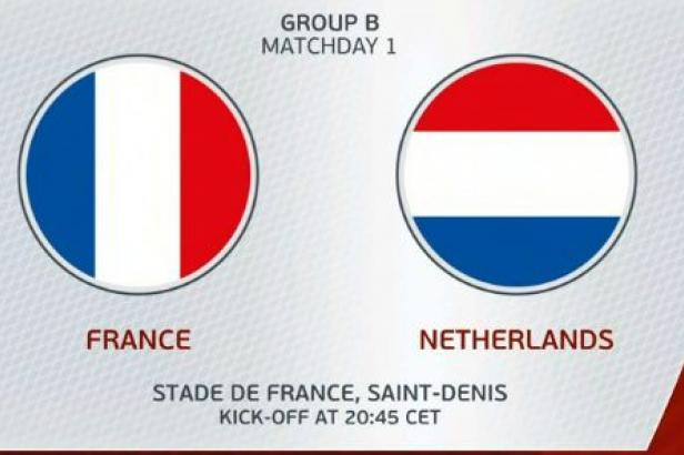 

Sestřih utkání Francie – Nizozemsko

