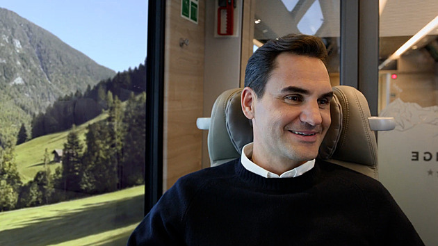 VIDEO: Roger Federer „omylem“ vyrazil na nejkrásnější železnici Švýcarska