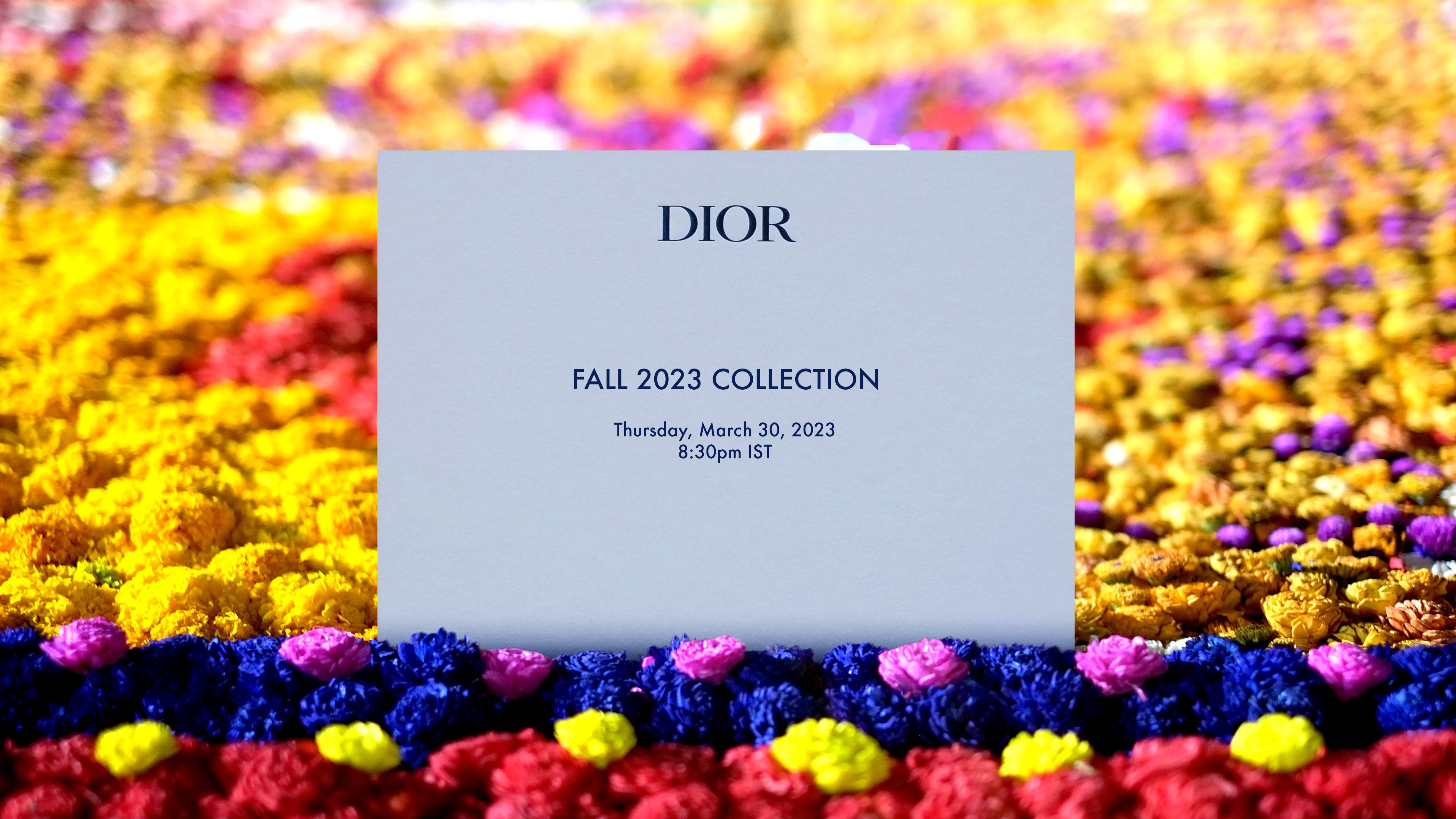 Živě: Dior Ready-to-Wear Fall 2023
