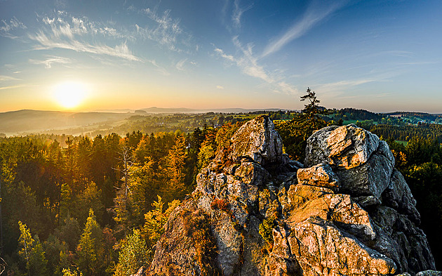 KVÍZ: Poznáte místa s nádhernými východy a západy slunce v Česku?