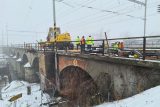 Železničáři začnou s opravami mostu přes Svratku v Brně. Pak chtějí pátrat, kdo za poškození může
