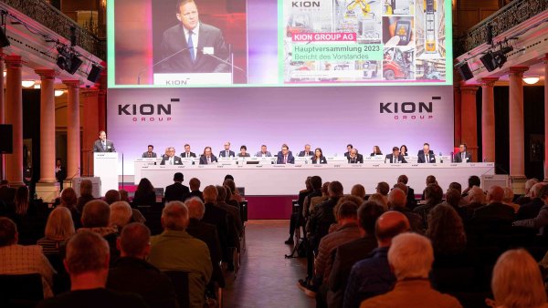Kion Group chce zvýšit ziskovost a do budoucnosti hledí s důvěrou. Výroční valná hromada skupiny shrnula finanční rok 2022
