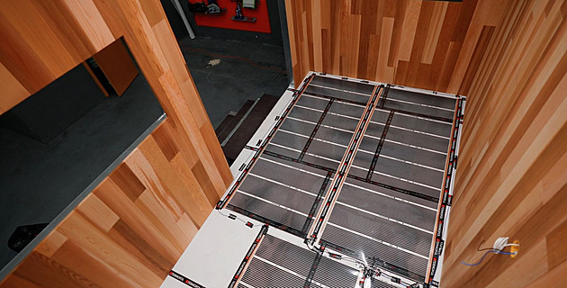 Vytápění pro domek na kolečkách zařídí podlahová elektrická fólie