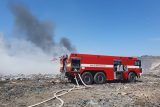 Na Přerovsku hoří skládka s nebezpečným odpadem. Obyvatelé okolních obcí by neměli větrat