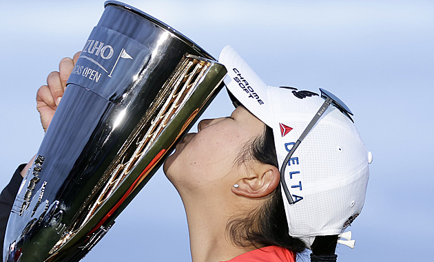 Golfistka Zhangová vyhrála turnaj LPGA hned při profesionálním debutu