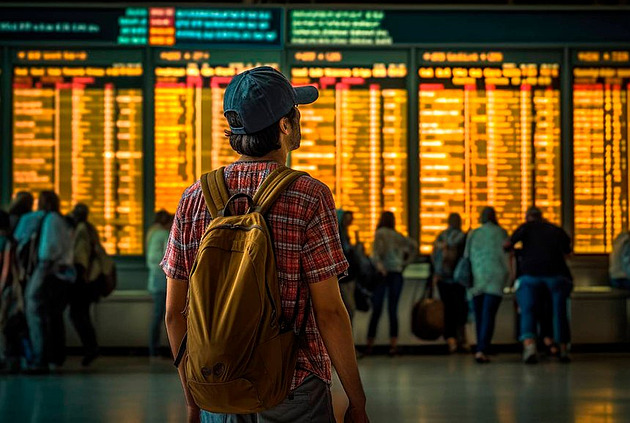Mezinárodní letiště, kde se nejčastěji nabírá zpoždění a ruší lety