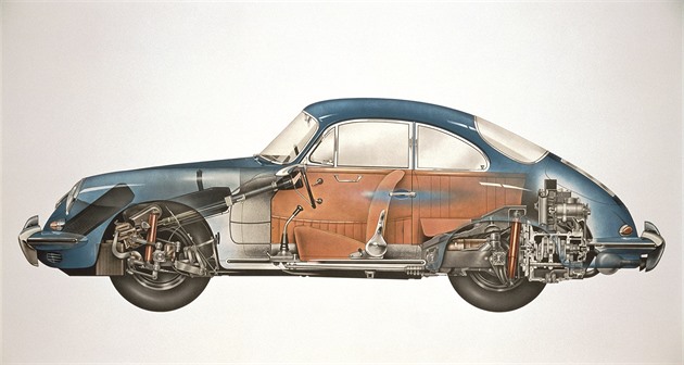 První opravdové porsche slaví 75 let. Model 356 vyráběli v Rakousku z Brouků