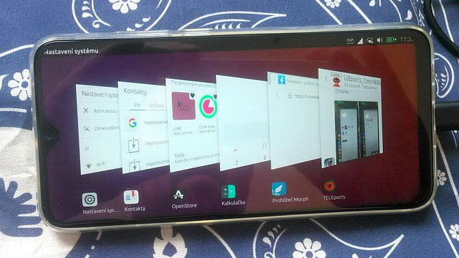 Ubuntu na telefonu: jiné balíčky, dotykové ovládání a podpora Androidu