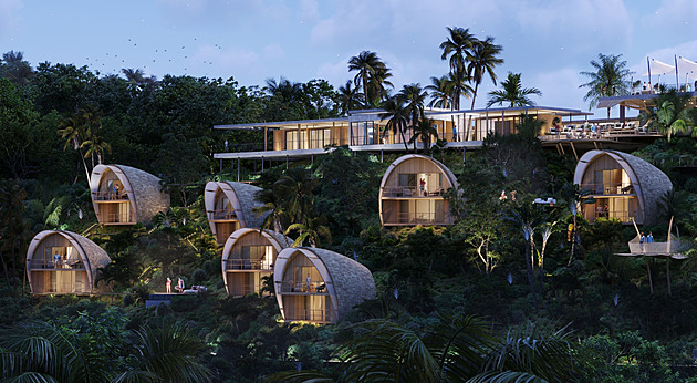 Čeští architekti navrhli skvělý rekreační resort v Kostarice