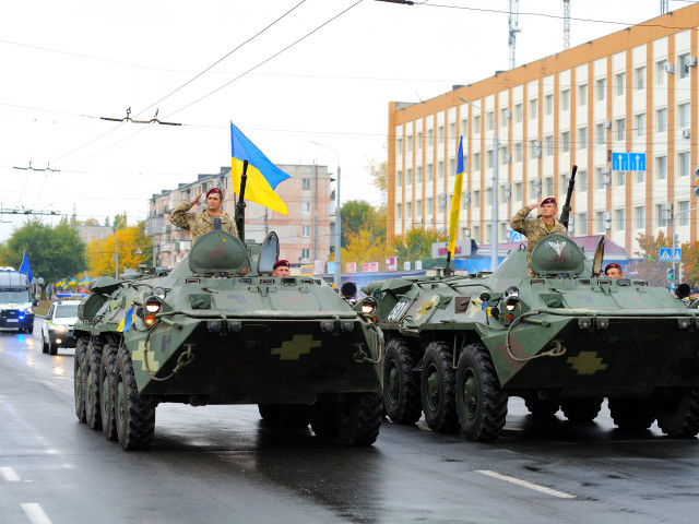 Armáda prolomila ruskou obrannou linii u Verbove, řekl ukrajinský generál