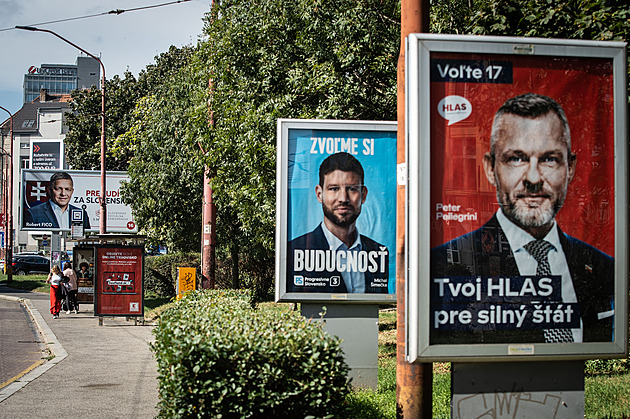 Předvolebním průzkumům vládne Ficův Směr. Progresivní Slovensko mírně ztrácí