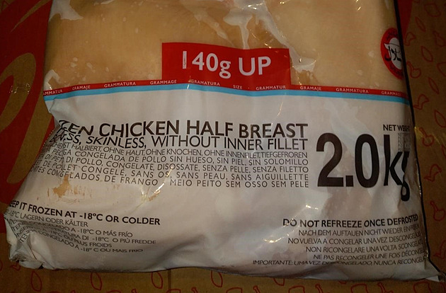 Veterináři našli v kuřecím z Brazílie salmonelu, z trhu zmizí 11 tun masa